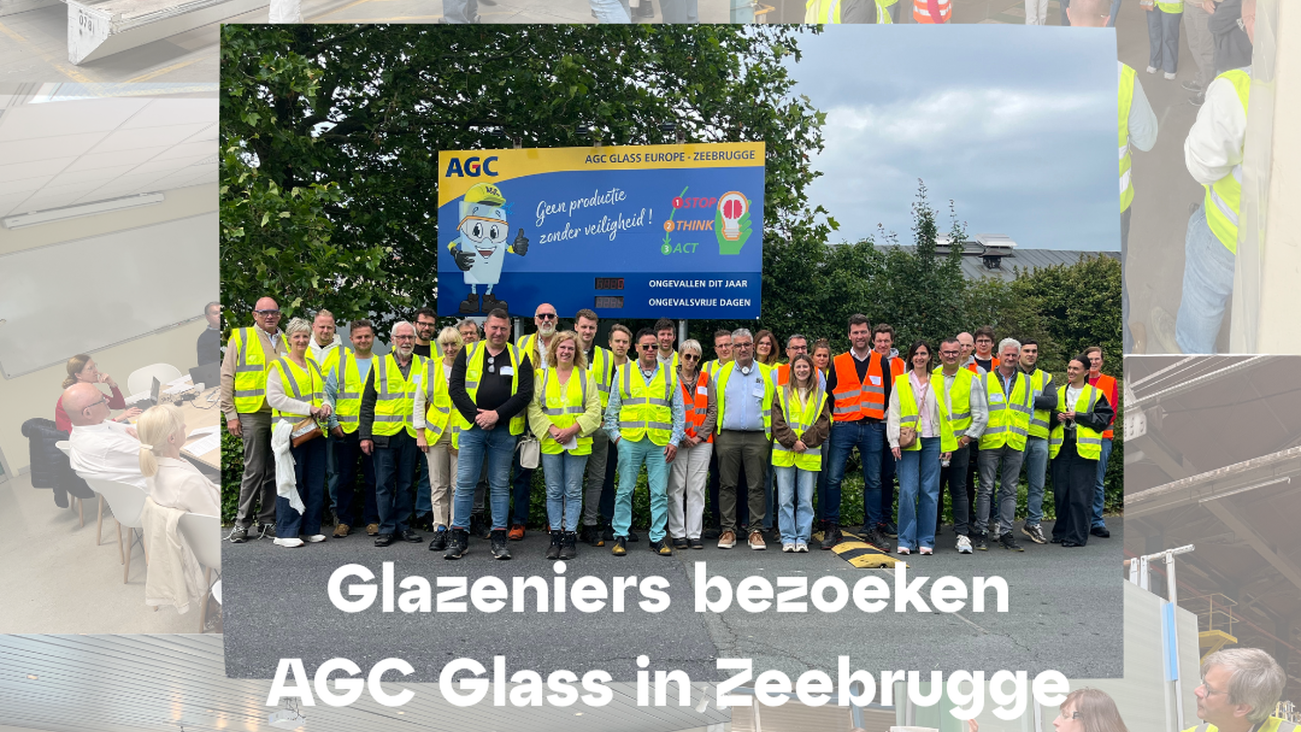 Embuild Glass bezoek AGC Zeebrugge